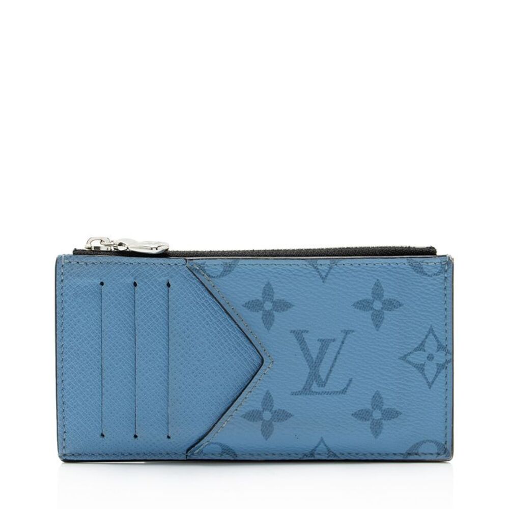 Louis Vuitton Monogram Taiga Leather Coin Card Holder